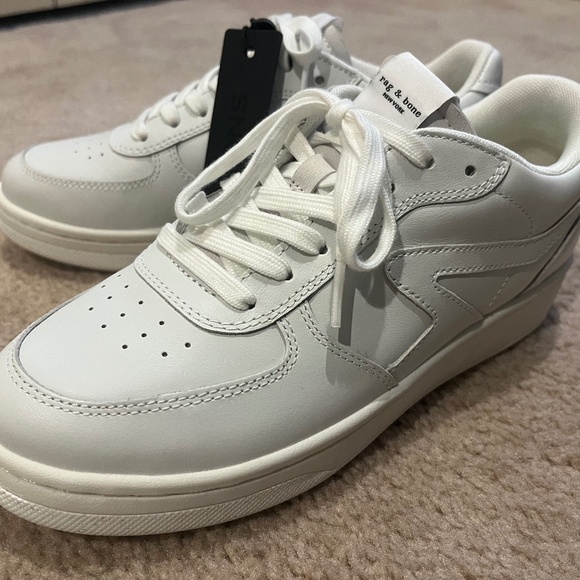 Rag&Bone Women‘s Retro Court leather Sneakers - Picture 1 of 12